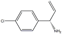 (S)-1-(4-chlorophenyl)prop-2-en-1-amine,,结构式