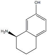 (R)-8-amino-5,6,7,8-tetrahydronaphthalen-2-ol,,结构式