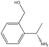 (S)-(2-(1-aminoethyl)phenyl)methanol,,结构式