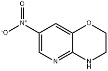 7-nitro-3,4-dihydro-2H-pyrido[3,2-b][1,4]oxazine Struktur