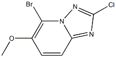 5-Bromo-2-chloro-6-methoxy-[1,2,4]triazolo[1,5-a]pyridine|