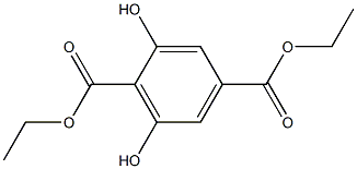 2,6-二羟基对苯二甲酸二乙酯,,结构式