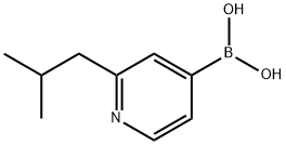 (2-isobutylpyridin-4-yl)boronic acid Structure