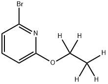 2-Bromo-6-(ethoxy-d5)-pyridine Structure