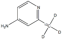 1227959-30-9 4-Amino-2-(methyl-13C, d3)pyridine