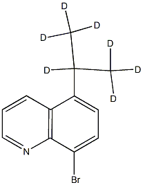 8-Bromo-5-(iso-propyl-d7)-quinoline Structure
