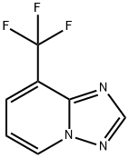 8-(Trifluoromethyl)-[1,2,4]triazolo[1,5-a]pyridine 结构式