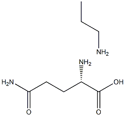 L - propylamine - glutamine solution (100×) Structure