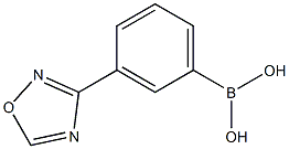 3-(1,2,4-Oxadiazol-3-yl)phenylboronic acid 结构式