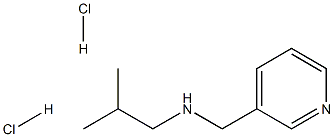 (2-methylpropyl)[(pyridin-3-yl)methyl]amine dihydrochloride Structure