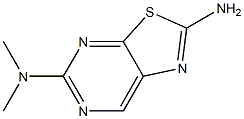 N5,N5-DIMETHYLTHIAZOLO[5,4-D]PYRIMIDINE-2,5-DIAMINE, 1192814-67-7, 结构式