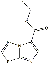ethyl 6-methylimidazo[2,1-b][1,3,4]thiadiazole-5-carboxylate 结构式