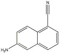 6-amino-1-naphthonitrile Structure