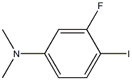 3-fluoro-4-iodo-N,N-dimethylaniline Structure