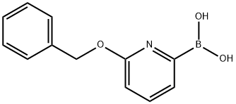 (6-(benzyloxy)pyridin-2-yl)boronic acid Structure