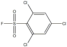 2,4,6-Trichlorobenzenesulfonyl fluoride,,结构式