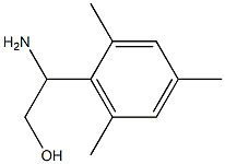 2-AMINO-2-(2,4,6-TRIMETHYLPHENYL)ETHAN-1-OL Struktur