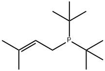 二叔丁基(3-甲基-2-丁烯基)膦,1980039-10-8,结构式
