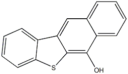 Benzo[b]naphtho[2,3-d]thiophen-6-ol 化学構造式