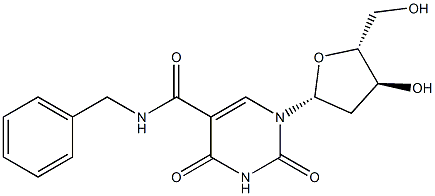 5-(benzylamino carbonyl) 2'-deoxyuridine Structure