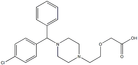 Cetirizine EP Impurity C Struktur
