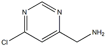 (6-Chloro-pyrimidin-4-yl)-methyl-amine Struktur