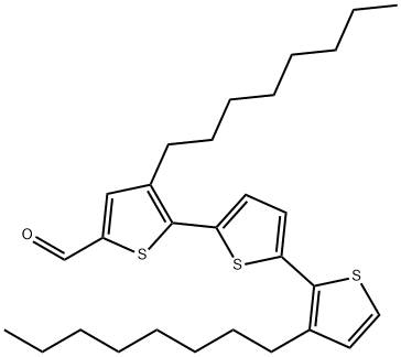 3,3''-Dioctyl-[2,2':5',2''-terthiophene]-5-carbaldehyde|3,3''-二辛基-[2,2': 5',2''-三噻吩]-5-甲醛