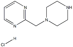 2-(Piperazin-1-ylmethyl)pyrimidine hydrochloride Structure