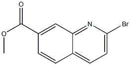 Methyl 2-bromoquinoline-7-carboxylate Struktur