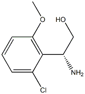 (2R)-2-AMINO-2-(2-CHLORO-6-METHOXYPHENYL)ETHAN-1-OL Structure