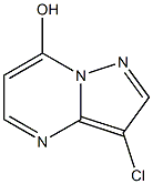 3-Chloro-pyrazolo[1,5-a]pyrimidin-7-ol,,结构式
