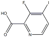 2-羧基-3-氟-4-碘吡啶, , 结构式