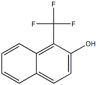 1-(trifluoromethyl)naphthalen-2-ol Structure