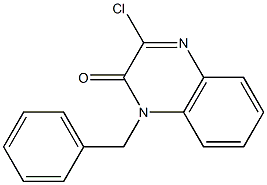 1-benzyl-3-chloroquinoxalin-2(1H)-one,,结构式