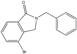 2-benzyl-4-bromoisoindolin-1-one Structure