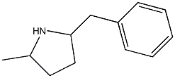 2-benzyl-5-methylpyrrolidine Structure