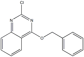 4-(benzyloxy)-2-chloroquinazoline Struktur