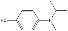 4-(isopropyl(methyl)amino)phenol Struktur