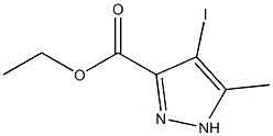 ethyl 4-iodo-5-methyl-1H-pyrazole-3-carboxylate Struktur