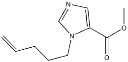 methyl 1-(pent-4-enyl)-1H-imidazole-5-carboxylate