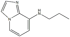 N-propylimidazo[1,2-a]pyridin-8-amine 化学構造式