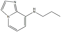 N-propylimidazo[1,2-a]pyridin-8-amine,,结构式