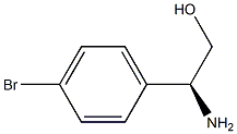 (S)-2-amino-2-(4-bromophenyl)ethanol 结构式