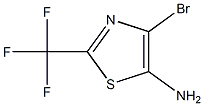4-bromo-2-(trifluoromethyl)thiazol-5-amine,,结构式