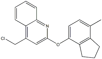 4-Chloromethyl-2-(7-methyl-indan-4-yloxy)-quinoline|