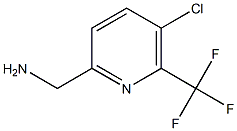 (5-Chloro-6-trifluoromethyl-pyridin-2-yl)-methyl-amine,,结构式