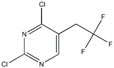 2,4-dichloro-5-(2,2,2-trifluoroethyl)pyrimidine Structure