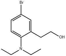 2-(5-bromo-2-(diethylamino)phenyl)ethanol Structure