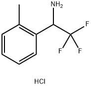 2,2,2-TRIFLUORO-1-O-TOLYL-ETHYLAMINE HCl Structure