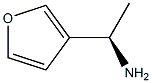 (1R)-1-(3-FURYL)ETHYLAMINE 化学構造式